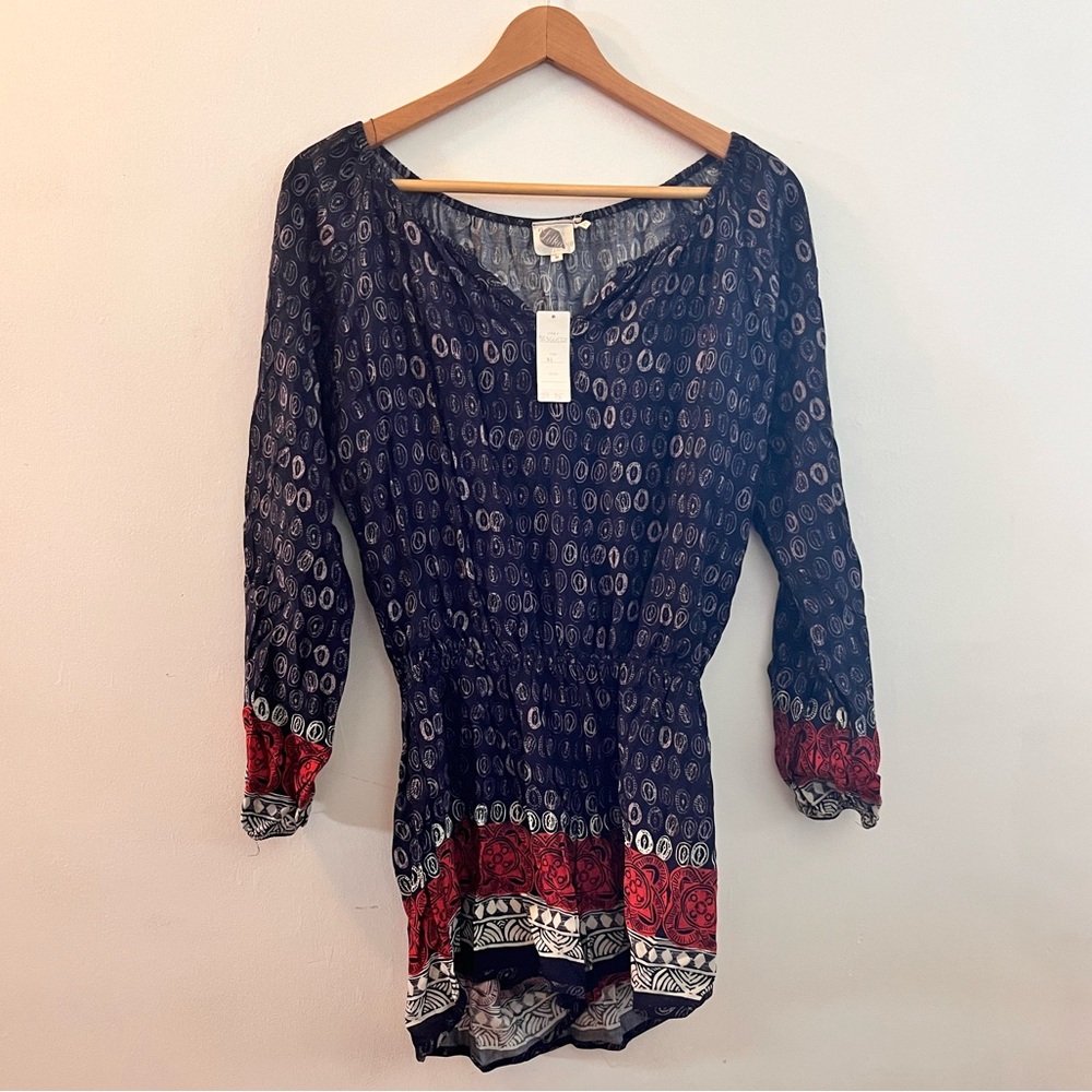 NWT Anthropologie Longsleeve Romper